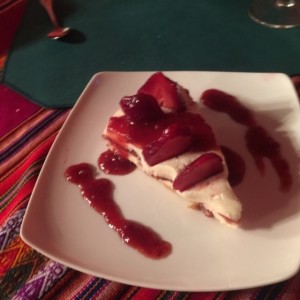 cheesecake de fresa