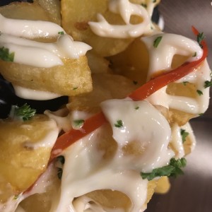 papas al aioli