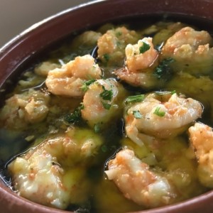 camarones al ajillo