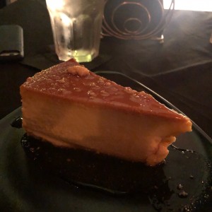 Flan de la casa 