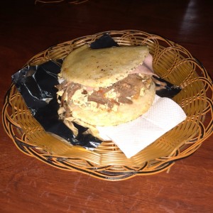 Arepa mixta