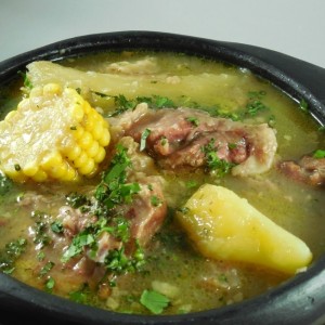 Sancocho de carne de res