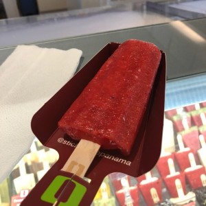 paleta de fresa