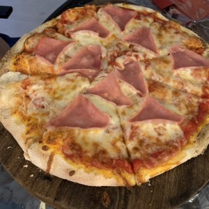 Pizza de jamon