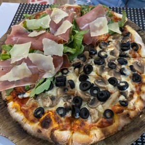 Pizza Prosciutto e Tartufo