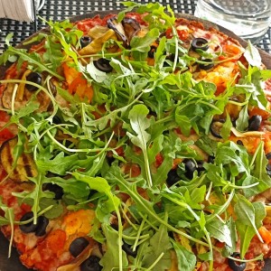 Pizza All in One Fit con arugula