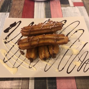 Churros rellenos