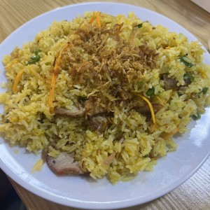 Arroz frito con Puerco 