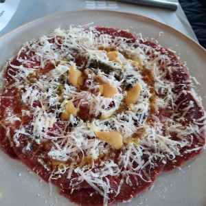 carpaccio de res