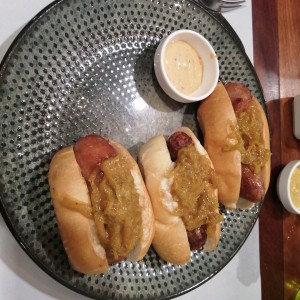 Trio de choripanes