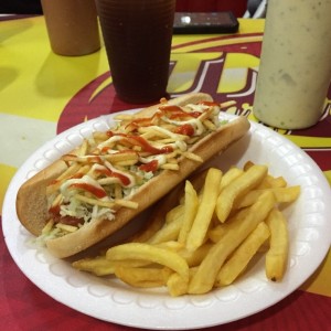 Hot dog en combo