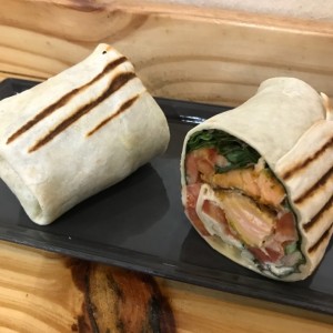 Wrap de salmon