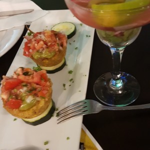 canastas mixtas y ceviche