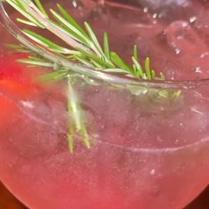 Gin tonic berry mix