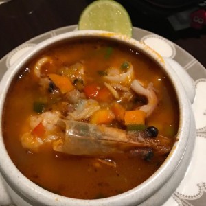 Sopa de mariscos