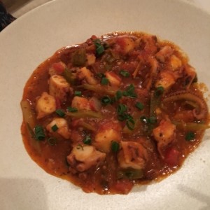 Pulpo a la creolla