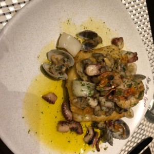 corvina a la pescatore