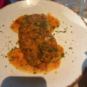 PESCADOS - Corvina al Ajillo