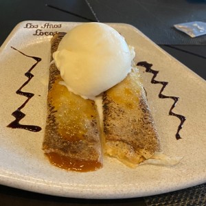 crepes de dulce de leche