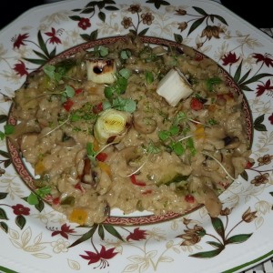 PLATOS FUERTES - Risotto de Vegetales