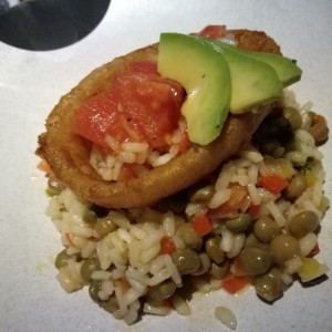 Arroz meloso de guandu (media porcion)