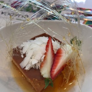 Flan de coco