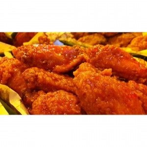 Hot asian wings