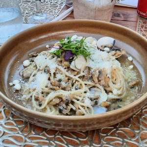 Pasta a la vongole 