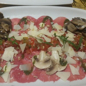 Carpaccio di manzo o filete