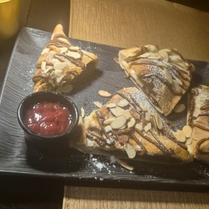 Postres - Calzone de Nutella