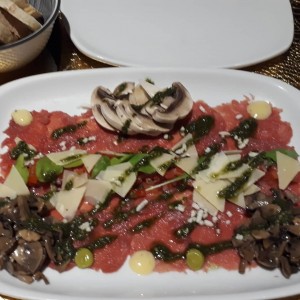 carpaccio di manzo