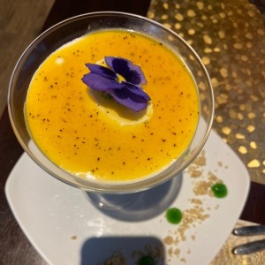 panacotta de maracuya