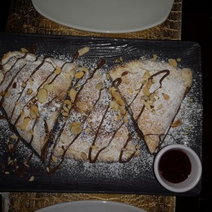 calzone de nutella