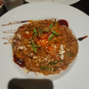 Risotto de cordero