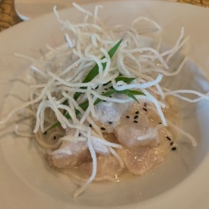 Ceviche estilo asiatico