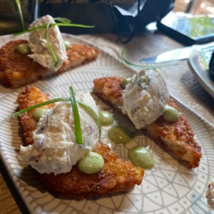 Croquetas de salmon