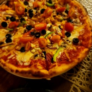 Pizza de vegetales