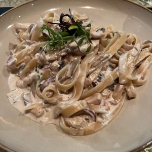 Fetuccini de mariscos 