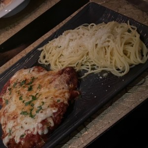 Pollo a la parmigiana