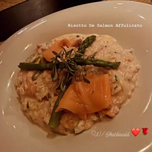 Risotto de Salmon Affumicato