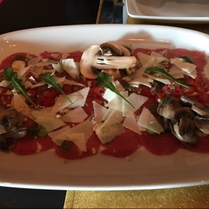 Carpaccio di manzo o filete