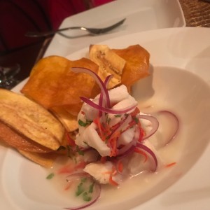 ceviche de pescado 