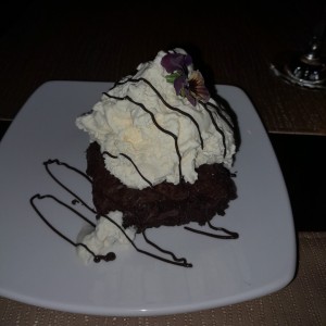 brownie con crema 