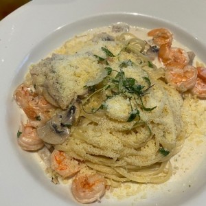 Pasta de camarones