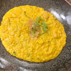 Risotto de camarones 