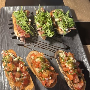 Entradas - Bruschettas Assisi