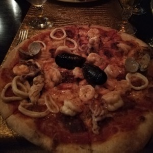 pizza fruto de mare