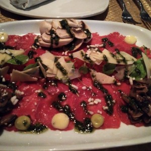 Carpaccio de Res