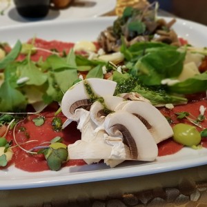 carpaccio de res