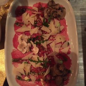 Carpaccio di manzo o filete